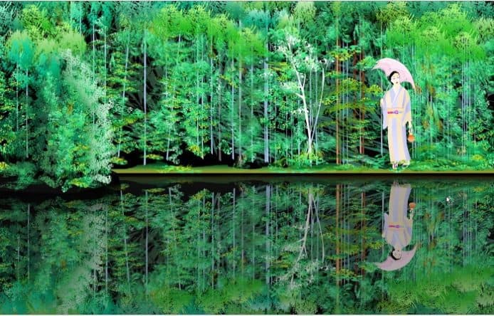 用 Excel 繪畫風景畫　77歲老伯：比繪圖軟件更好用