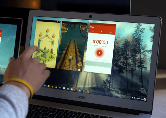 【有片睇】Chrome OS 電腦可同時執行多個 Android App