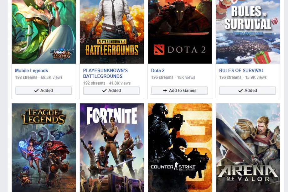 向 Twitch、YouTube 挑機   Facebook 推出遊戲直播平台