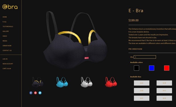 Enhancebra 震動胸圍 科技新法豐胸