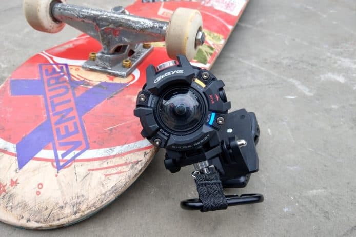 Casio G’z EYE 極限運動攝影機 　承襲 G-SHOCK 堅固結構