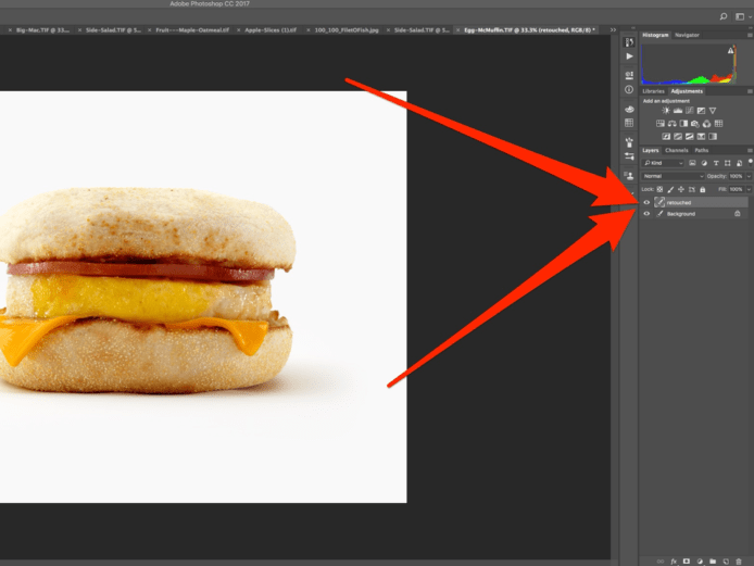 麥當勞誤將「執相」前食物圖片上載？　蘋果肉懷疑用PS變色