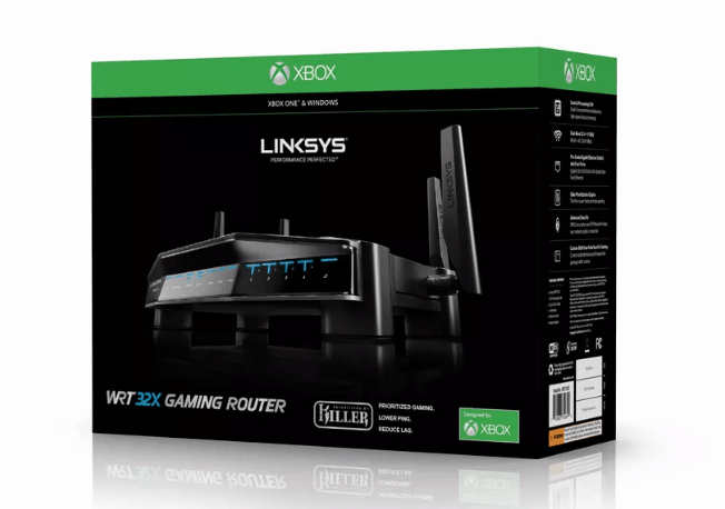 Linksys WRT32XB 遊戲路由器　加快 Xbox One 上網反應時間