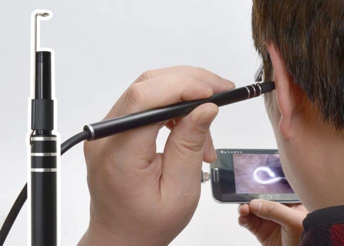 清除耳垢更加爽  連接智能手機睇得一清二楚