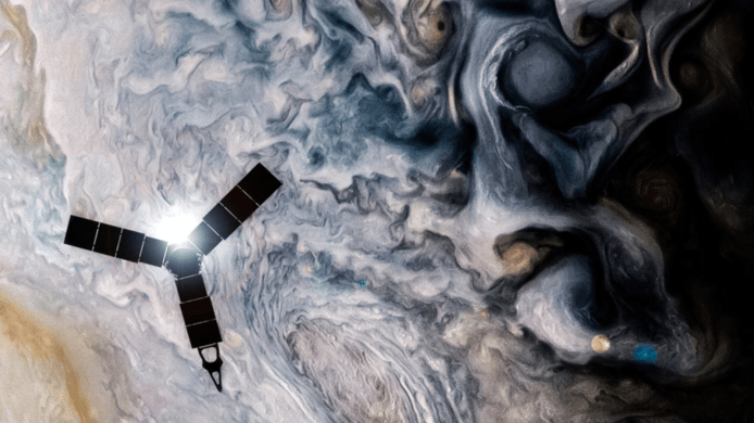 朱諾號最新照片曝光　揭開木星極地神秘面紗