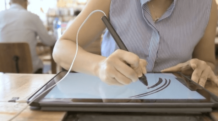 插耳機頭的感壓式觸控筆　只賣$195適用於所有iPad