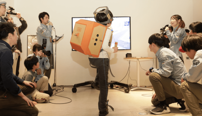 Nintendo Labo 親子體驗會　紙皮箱玩具實物曝光