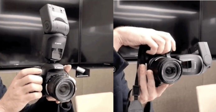 【有片睇】Canon Speedlite 470EX-AI　閃光燈有摩打識轉Bounce角度