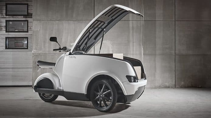 送貨更環保 TRIPL 電動送貨三輪電單車