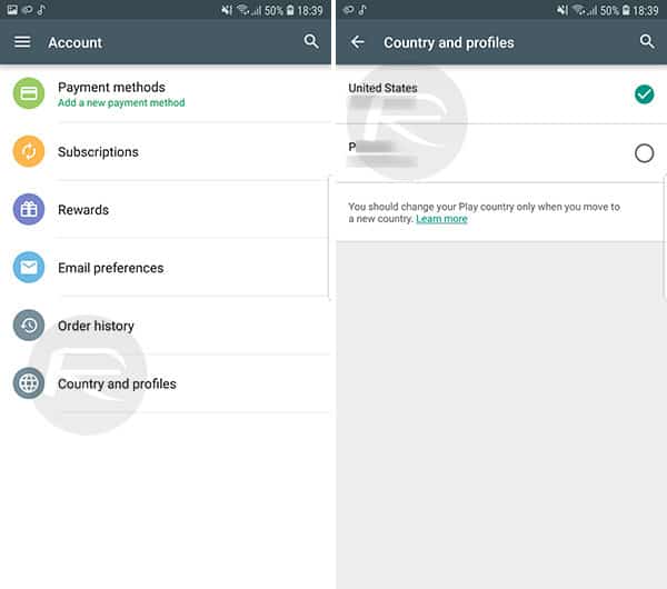 Google 容許部份用戶以同一帳號登入不同地區 Play 商店