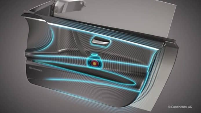 【有片睇】 Continental AG 汽車音響用車門發聲　取代傳統大喇叭