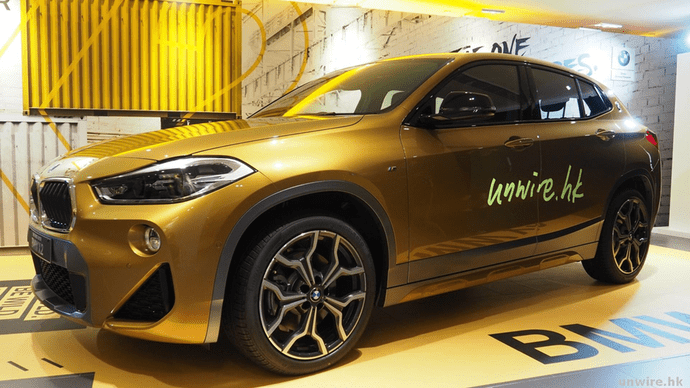 BMW X2 抵港　倒轉鬼面罩破格設計SAV