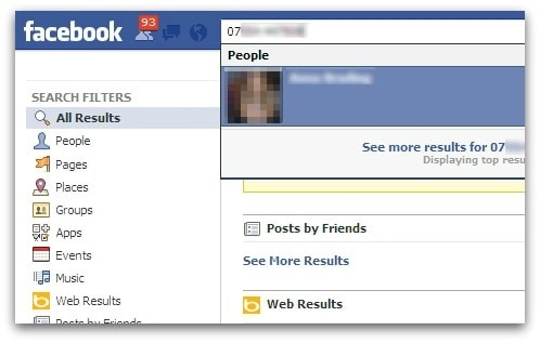 Facebook 停止以電話號碼搜尋用戶功能
