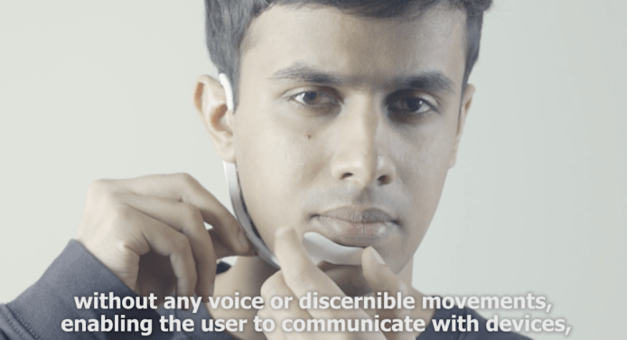 麻省理工學生發表「讀心機」說話毋須說出口就可辨識　準確率超9成