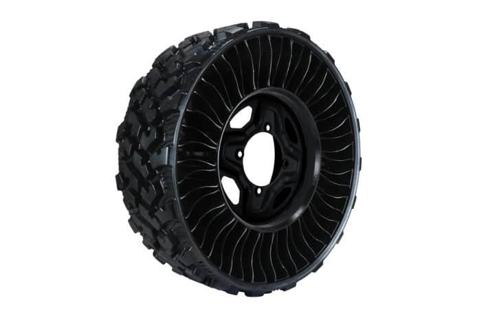 無懼爆胎漏氣！米芝蓮無空氣車胎推出