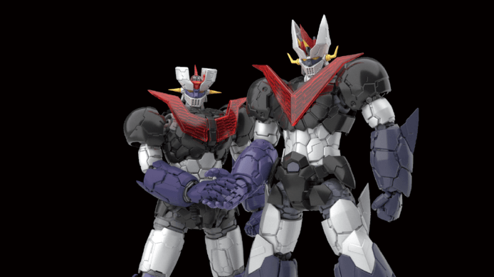 Bandai HG 1:144 鐵甲萬能俠模型　一二號機齊登場