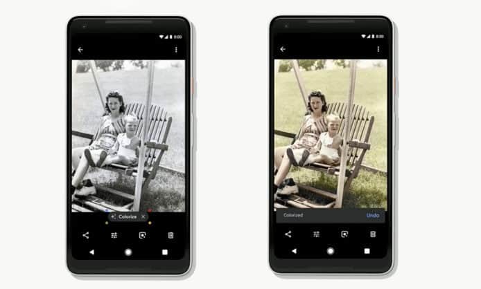 【Google IO 2018】Google Photos 功能更新  可自動為黑白照片填色