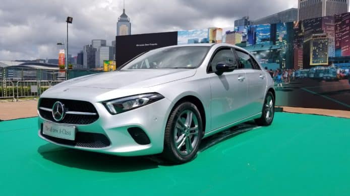 Mercedes-Benz 全新 A-Class 到港　EQA電動概念車齊亮相