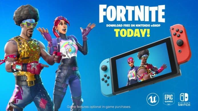 【E3 2018】Switch 版《Fortnite》即日免費下載　隨街玩食雞