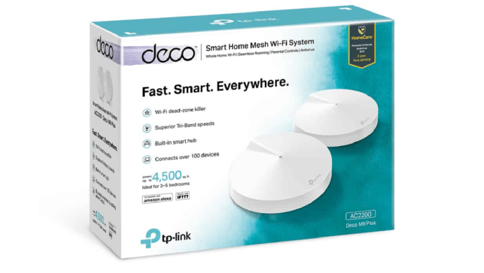 TP-Link Deco M9 Plus 智能 IoT Mesh 家居 Wi-Fi 系統