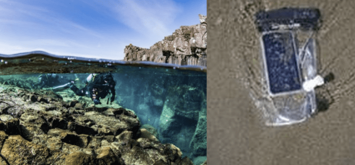 9米深海底發光　打撈上來原來是一部 iPhone 7