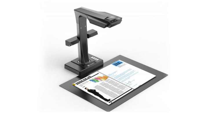 CZUR ET 智能書本掃描器　可掃 A3 免「關蓋」非接觸式 1.5 秒極速掃描