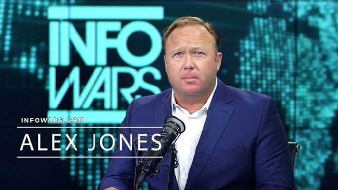 陰謀網 Infowars 創辦人 Alex Jones　YouTube 頻道、Spotify 帳號被刪