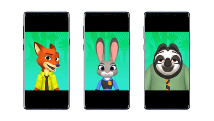 Samsung 新增《優獸大都會》主角 AR Emoji