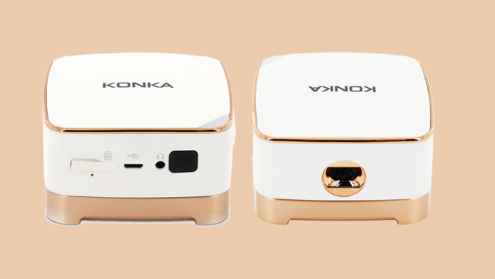 Konka K1 微型高清投影機　高清投影＋容易收藏