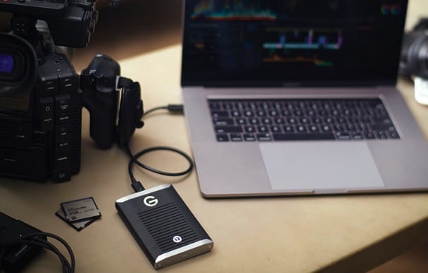 G-DRIVE mobile Pro 1TB 外置 SSD　極速編輯8K 影像