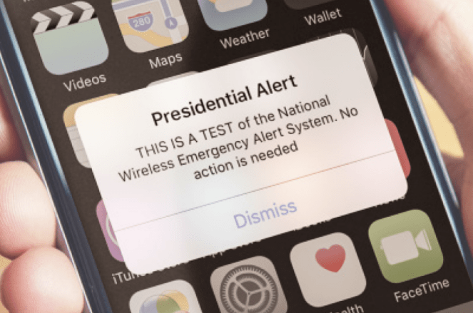 華府將測試全國緊急警報系統　美國手機同步收警報