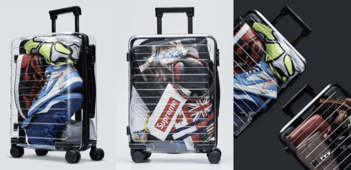 小米限量版透明行李箱　只需Off-White x RIMOWA十分一價錢？