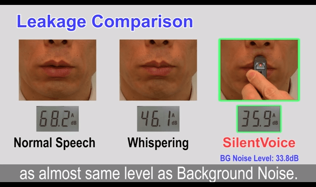 【有片睇】Microsoft Silent Voice 無聲錄音裝置