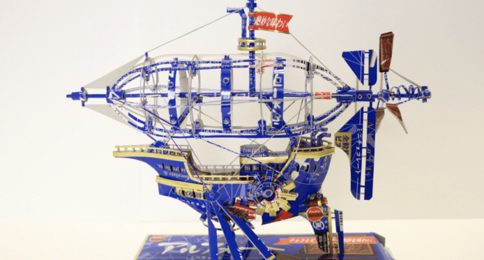 神級DIY！用 Alfort 帆船朱古力包裝砌出模型帆船