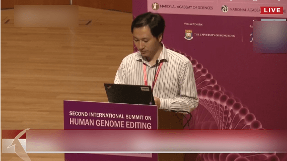 賀建奎就基因改造嬰兒事件道歉　強調大學全不知情