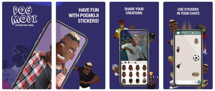 曼聯球星普巴推出 POGMOJI 手機 App 搵真銀