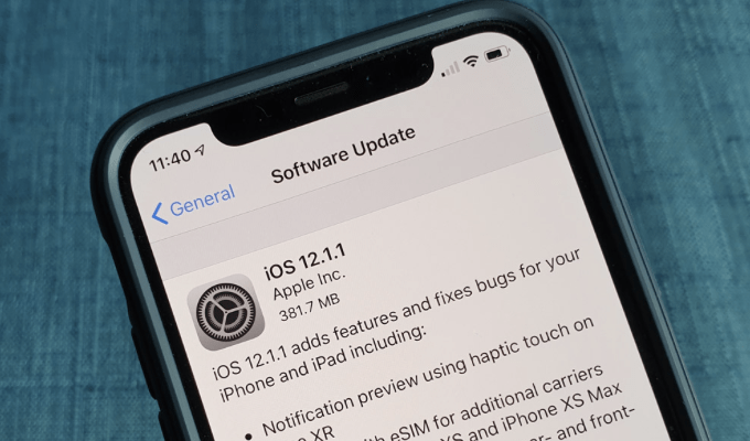 外國用家指 iPhone 升級 iOS 12.1.1 無法 4G 上網？