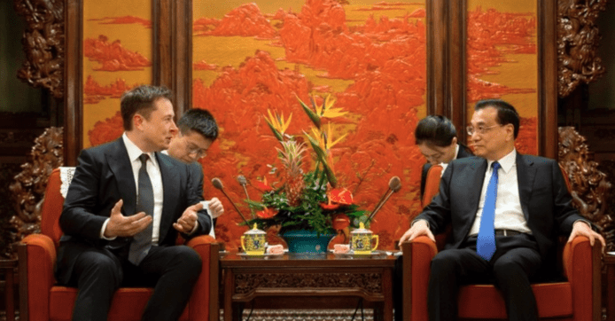 Elon Musk 訪中望能頻繁往來　李克強：可向你發綠卡