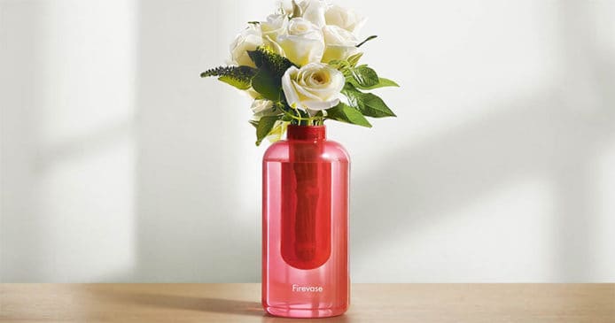 Samsung 子公司開發花樽型滅火筒　擲向火源即時滅火