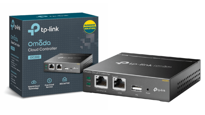TP-Link Omada OC200 無線管理雲端控制器　耐用小巧 + 雙電源選項