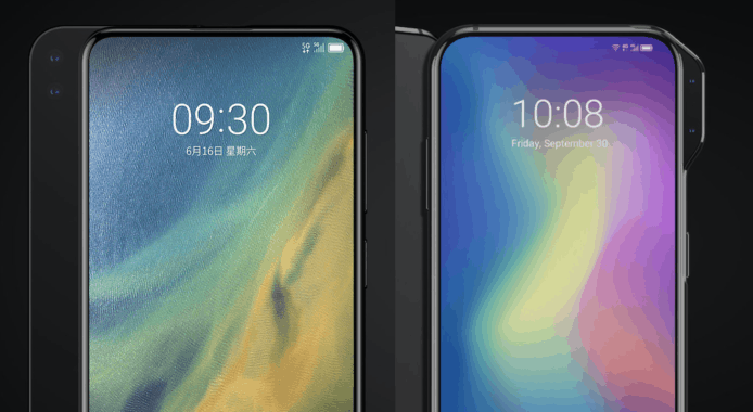 中興 ZTE Axon S、Axon V 水平滑蓋+凸出式鏡頭　實現全面屏