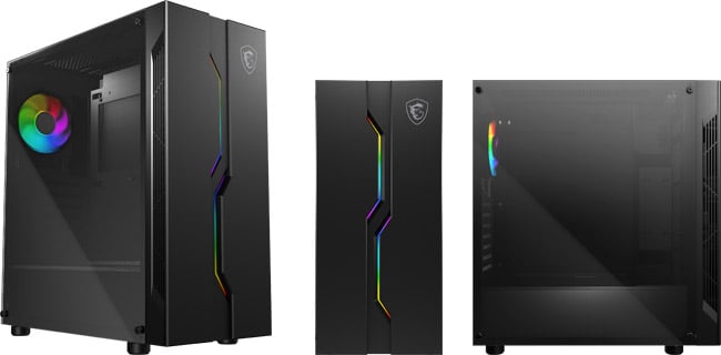 MSI 推出神話系列電競機箱　RGB 光影效果+支援水冷系統