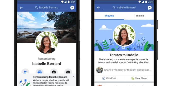Facebook 新功能悼念離世親朋戚友　回顧逝者生活點滴　