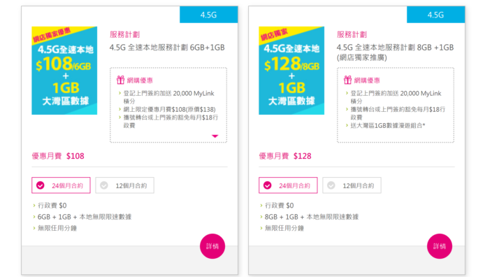 CMHK 4.5G 網上上台獨家優惠+MyLink 積分　輕鬆換領繳費券及禮品