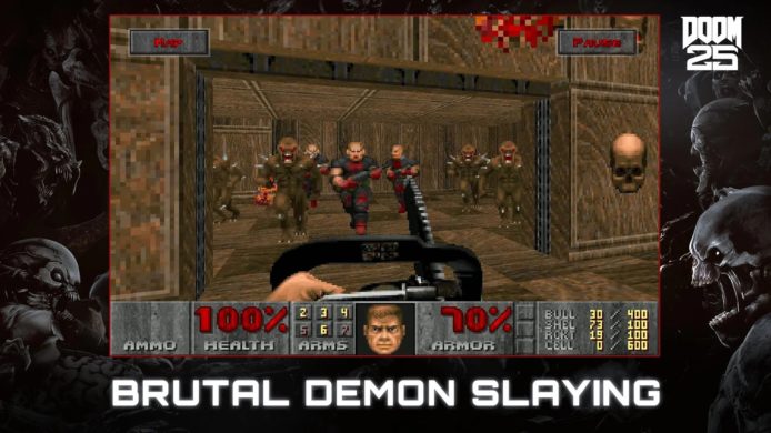 經典第一身射擊遊戲《DOOM》登陸兩大手機平台