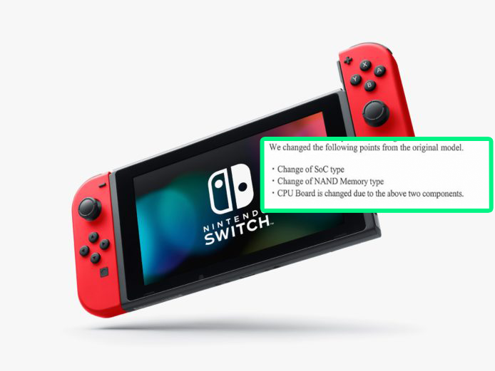 新任天堂 Switch 2019 版  更新 CPU、儲存容量　 美國FCC文件露端倪
