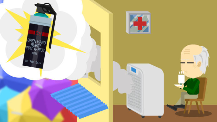 催淚氣體入屋如何處理  空氣淨化機須知及基本急救知識