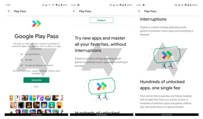 Google Play Pass 準備推出   一個月費任用任玩 Apps 遊戲