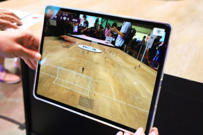 【TGS 2019】PES AR版桌面變足球場 Winning Eleven 最新玩法