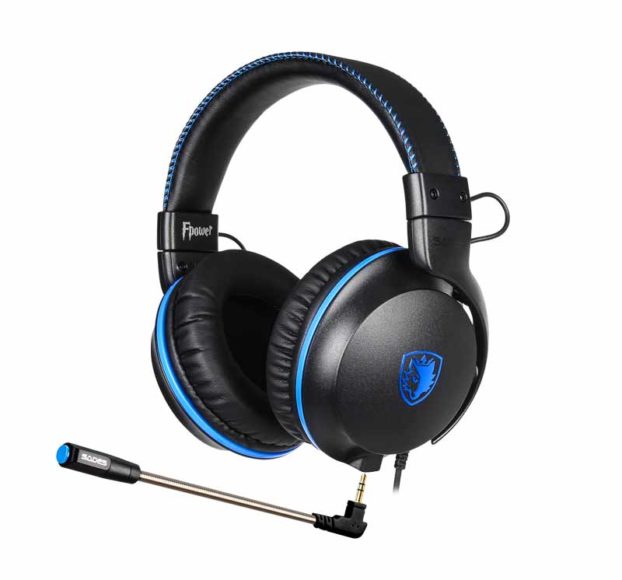 【新產品】Sades Fpower   特大單元 + 可拆式降噪咪高峰